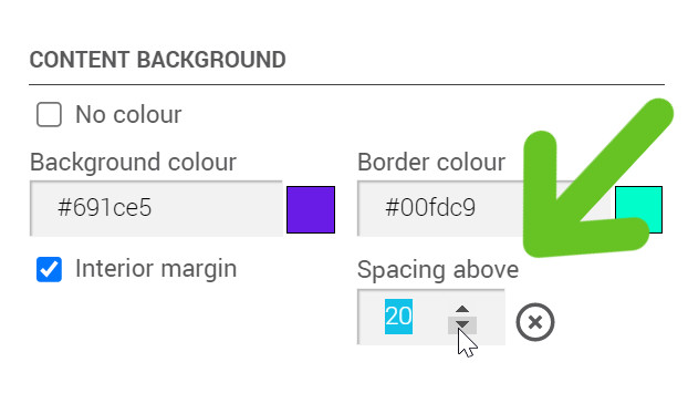 adjust-footer-above-spacing